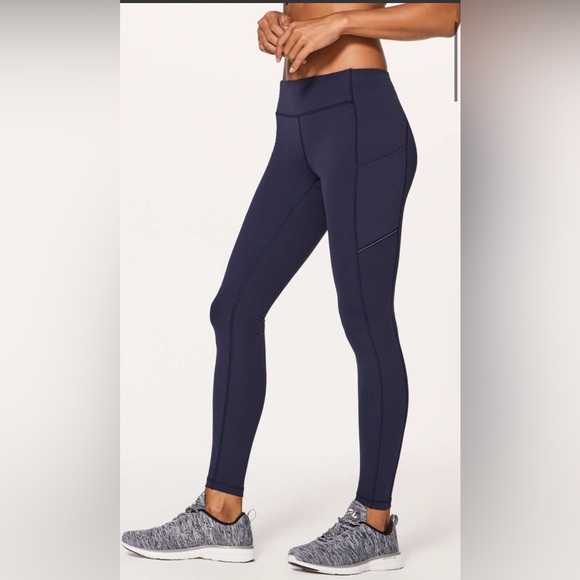 Lululemon Speed Up Tight *Full-On Luxtreme 28" Midnight Navy size 10 - Picture 1 of 9